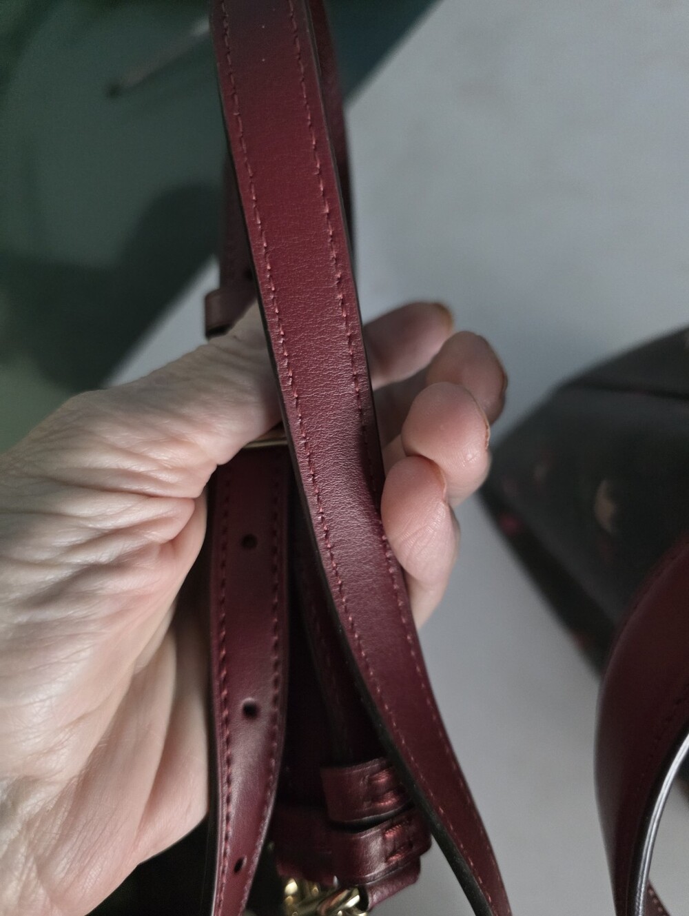 New Coach Brown Signature Floral Crossbody Set - Picture 7 of 9